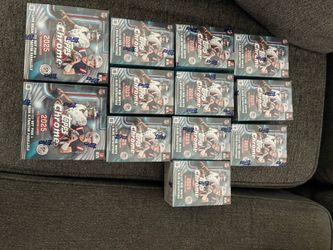 Topps chrome 2025 mega box regular and hangers $650 obo