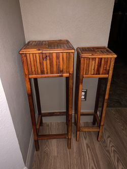 bamboo side Tables