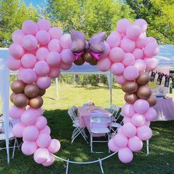 Minnie Mouse Balloon Setup 