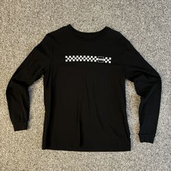Vans Black Long Sleeve - Size Medium