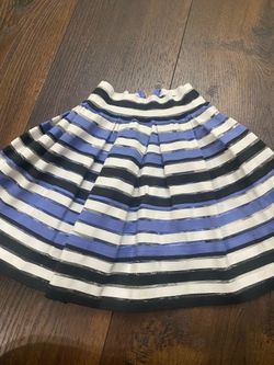 Girls striped skirt size 4/5 by Btween #20