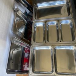 COMBO Chafing Dishes - 3 Pack 10 Quart Buffet Chafing Dishes