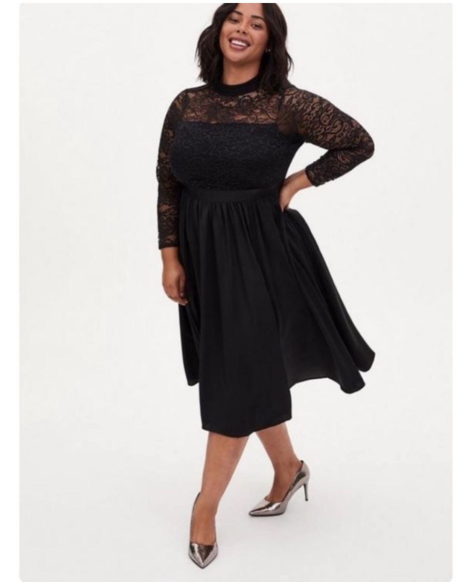 Brand New Black Torrid Dress 