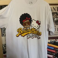 Bruno Mars Hello Kitty Shirt