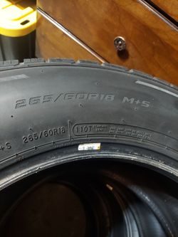 4 Cooper tires