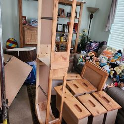 Twin Bunk Beds/stairs