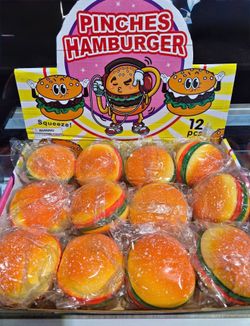 Squishy hamburger