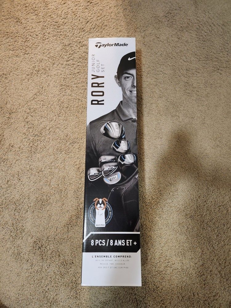 RORY 8+ Blue Kids Golf Club Set