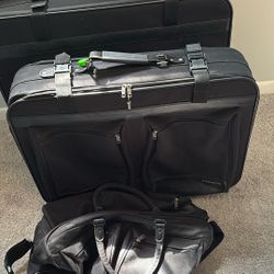 Vintage Samsonite 3 Piece Luggage Set