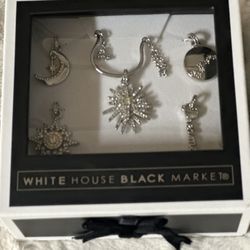 White House Black Market Silver Necklace 
