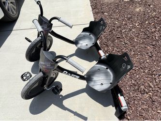 2 - Razor RipRider 360 Caster Trike - Steel  frame