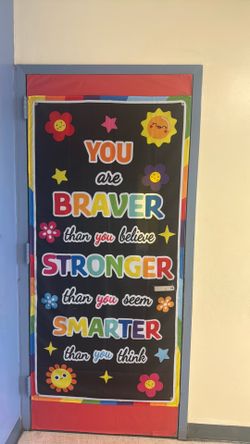 Colorful Banners: TEAM and You are Braver, Stronger and Smarter than  you