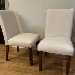 Chairs-Requires Slip Covers - avail on Amazon