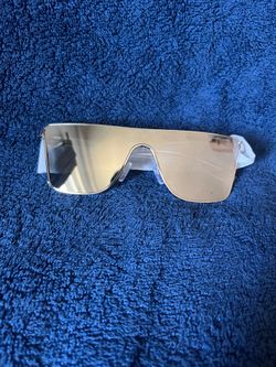 Michael Kors Sun Glasses Metallic Gloss Clear Silver Sunglasses Only