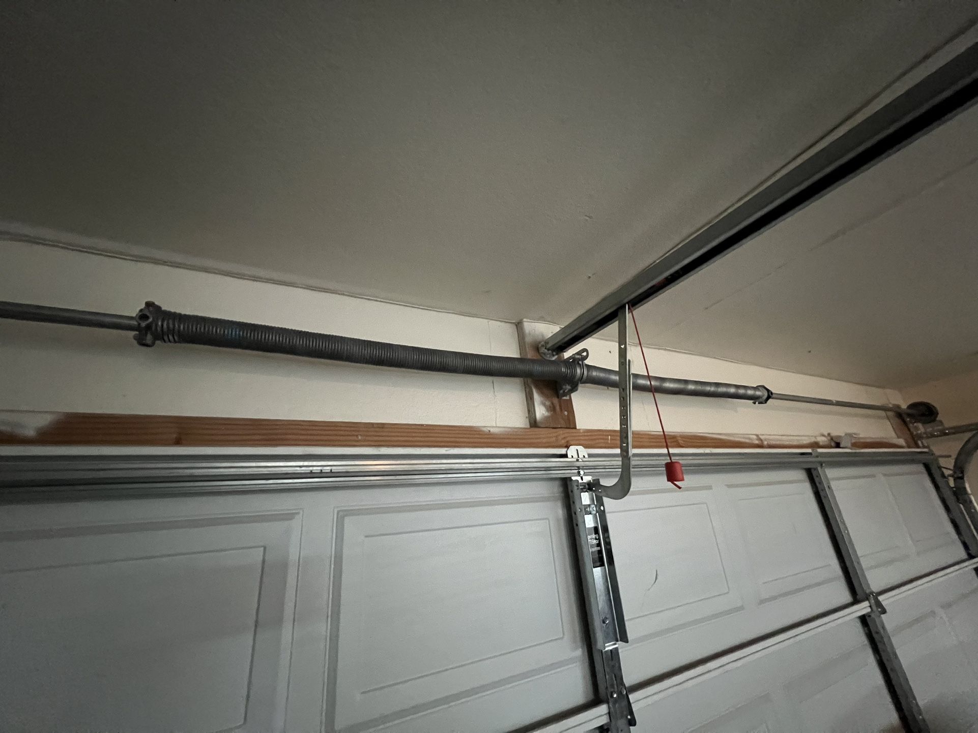 GARAGE DOOR SPRING REPLACEMENT! 