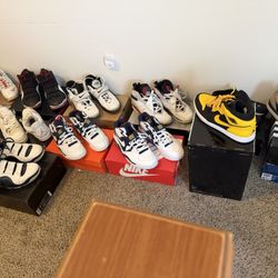 Nike Griffey Deion Jordan LeBron Lot Size 12-13