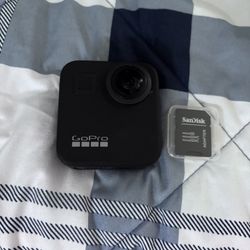 GO PRO MAX + NEW SD CARD 256 GB