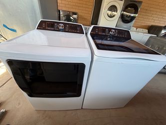 Profile washer and dryer