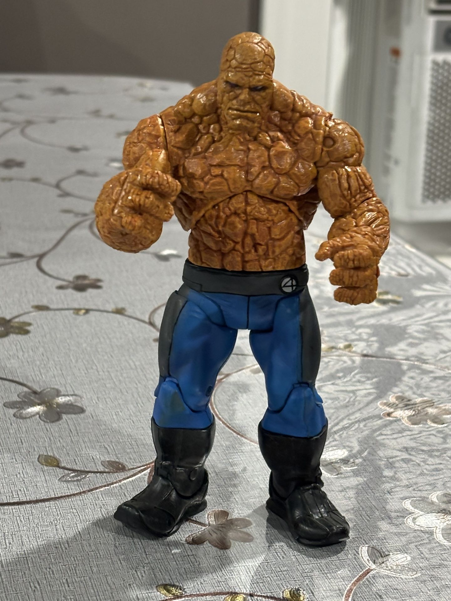 MARVEL FANTASTIC FOUR STOMP 'N CLOBBER THING FIGURE TOYBIZ 2005 MAKES SOUNDS