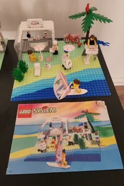 Vintage LEGO Sand Dollar Café (6411) - Paradise Awaits!