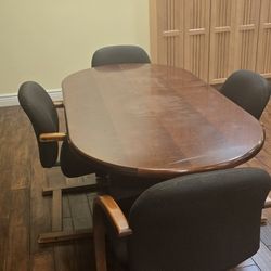 Conference Table And Chairs