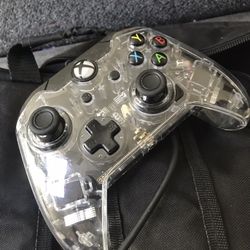 Xbox1 Blue LED Glowing Controller (wired)