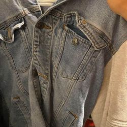 Hollister Jean/hoodie Jacket 