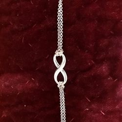 Tiffany 7” infinity bracelet