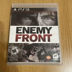 Enemy Front PS3
