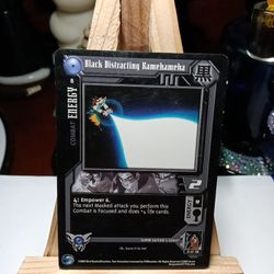 DragonballGT Blue Distracting Kamehameha #8 (2004) Edition Rare Shadow Dragon Saga TCG