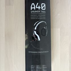 Astro A40 Speaker Tags - RARE