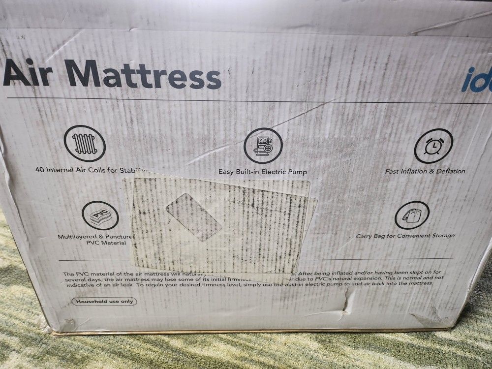 iDoo Queen Air Mattress With Pump