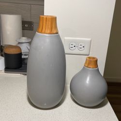 Nordstrom Apropos Vase - | Color: Grey
