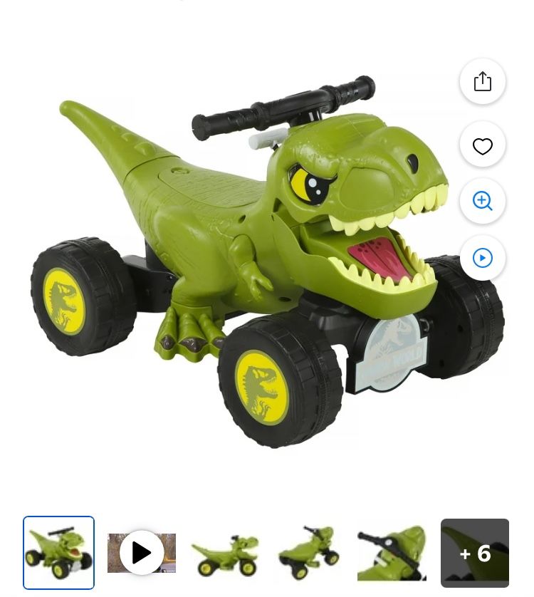 Jurassic World Ride Interactive Toy