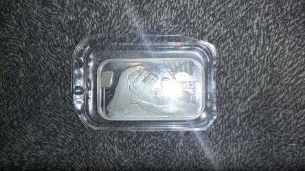 .999 Silver 1 Troy Oz Bar .