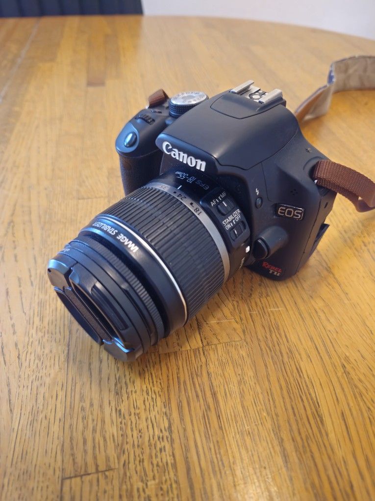 Canon EOS Rebel T1i 15.1MP Digital SLR Camera, 18-55mm Lens