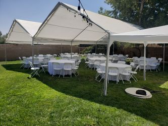 Carpas Heaters/Calentones resin chairs cocktail tables