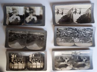 Early 1900's Stereograph pictures