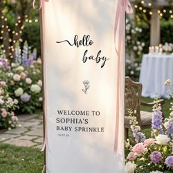 Personalized linen Signs Wedding 
