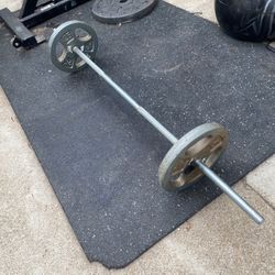 Standard Barbell With 50lbs 