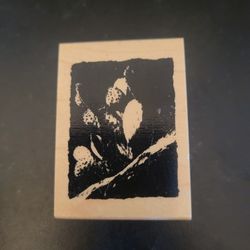 Wood Rubber Stamp, Club Scrap Cactus, Desert, Plant, Tree, Landscape