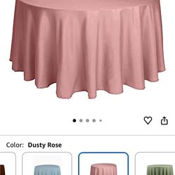 Ten  Round  Tablecloths