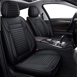 Full Set Car Seat Covers (5 Seats, Black)