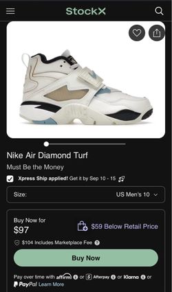 Nike Air Diamond Turf Must Be the Money