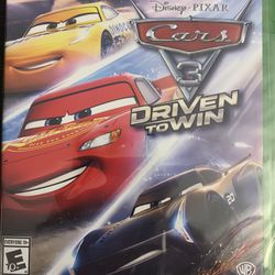 Disney’s CARS 3 DRIVEN To WIN (X-Box ONE + Series X) NEW!