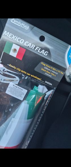 Mexico 🇲🇽 Car Flag 2 pack