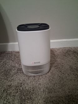 HEPA Air Purifier With App + Color Air Quality Light