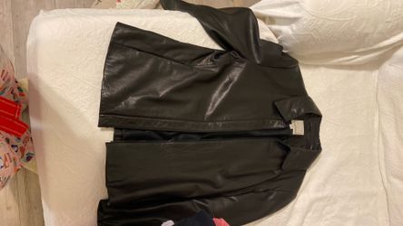 Black And Klein, Leather Jacket, Size Medium