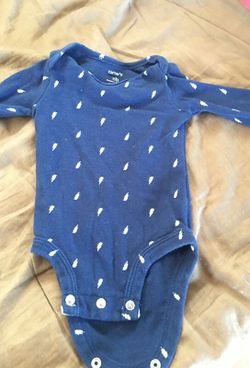 Newborn long sleeve onesie