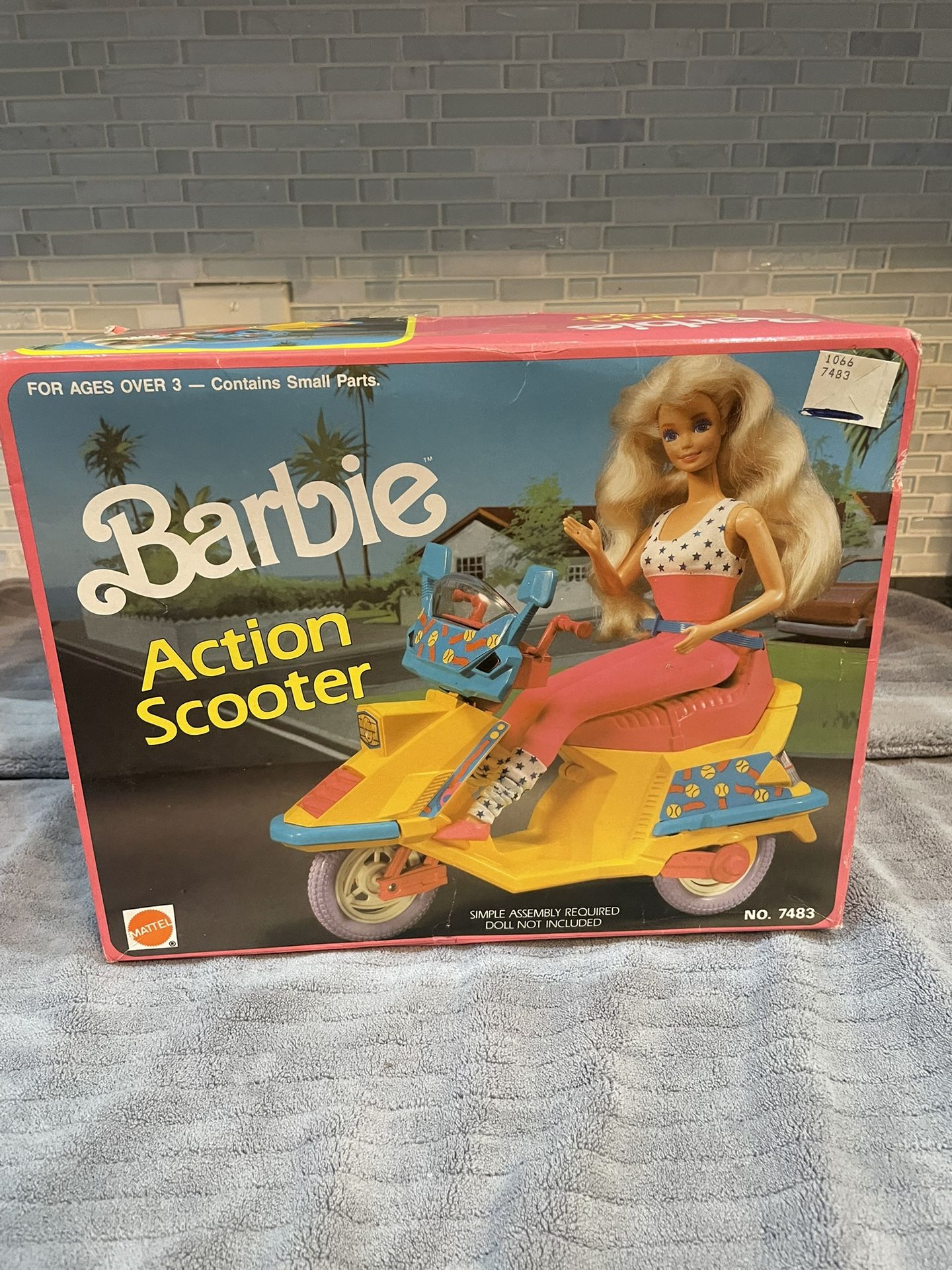 1990 Mattel Barbie Action Scooter 7483